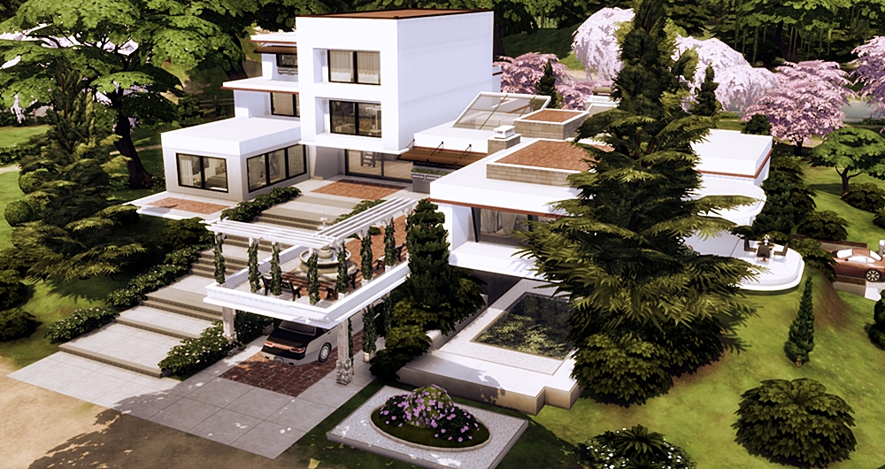 Скриншот мода Вилла BEL AIR LUXURY (no CC)